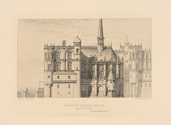 Chateau de St Germain en Laye St Louis Chapel