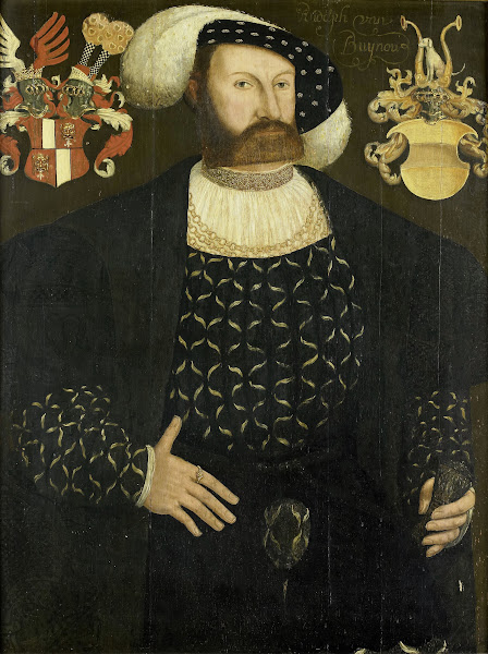 Presumably Posthumous Portrait Of Rudolph Van Buynou D 1542 High Bailiff Of Stav