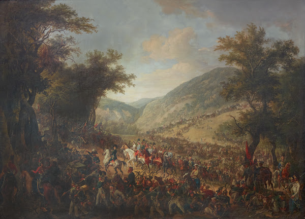 Die verbündeten Heere Kaiser Franz I II von Österreich mit dem Kronprinzen Ferdi