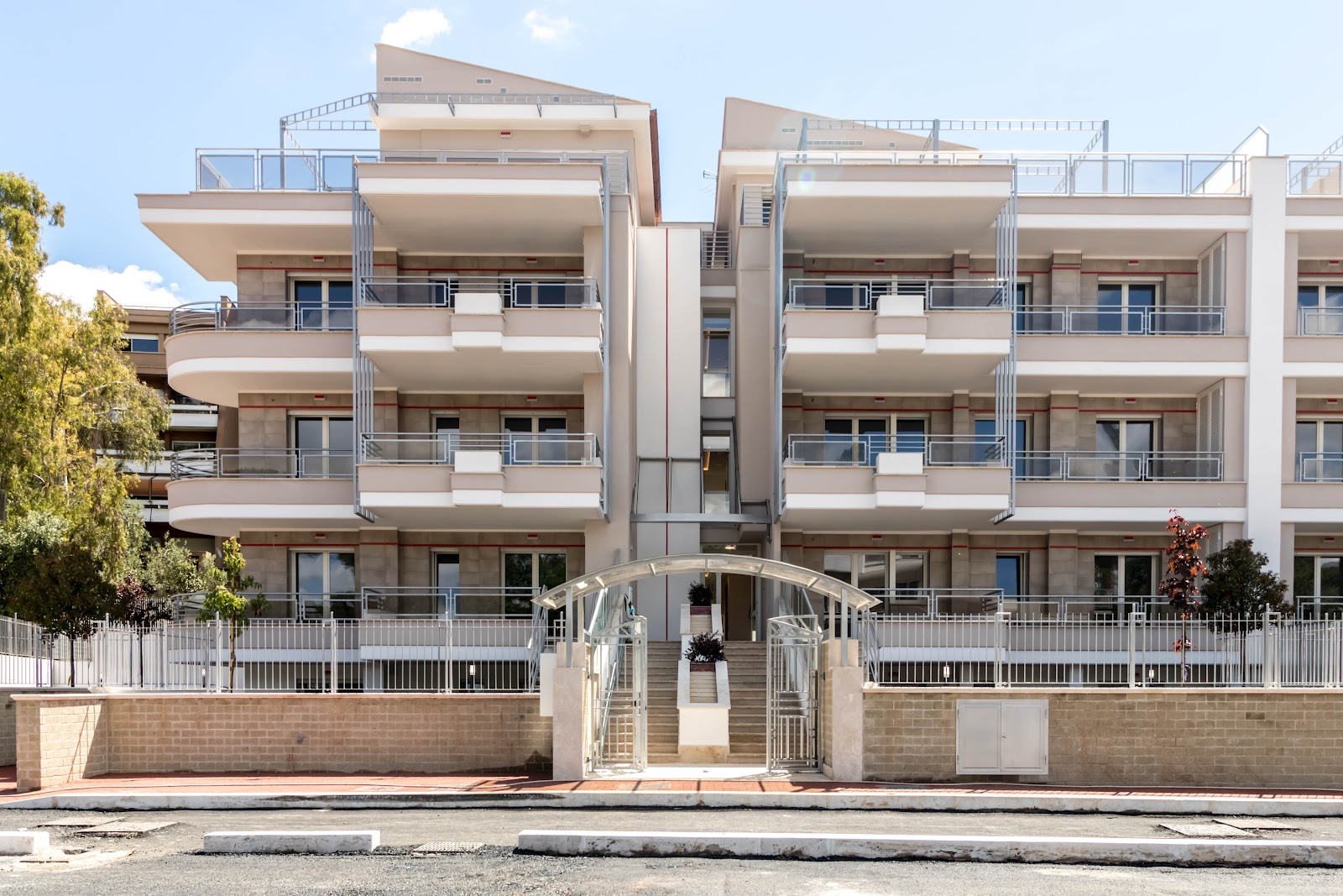 Soggiorno moderno appartamento nuova costruzione Roma Sud classe A