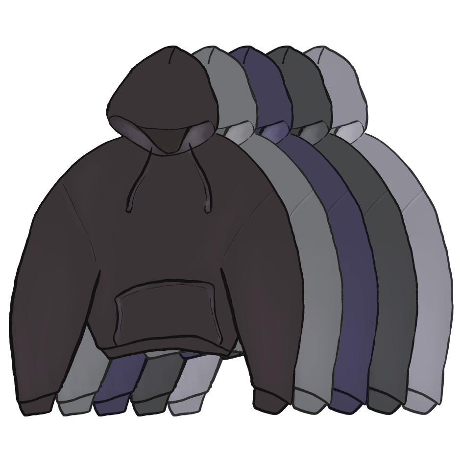 Yeezy OVERSIZED PULLOVER HOODIE (H18) product image