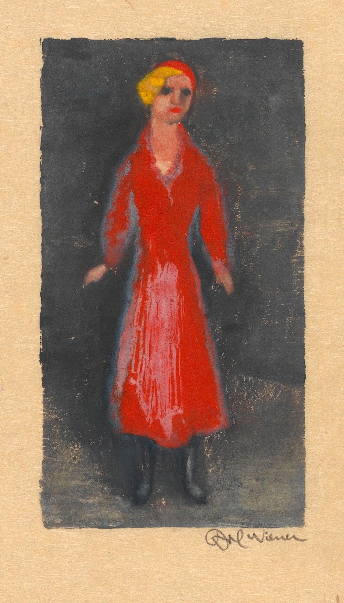 Ohne Titel Frauenfigur ca 1930