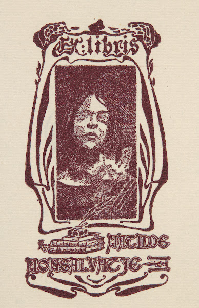 Ekslibris Matilde Monsalvatje after 1910
