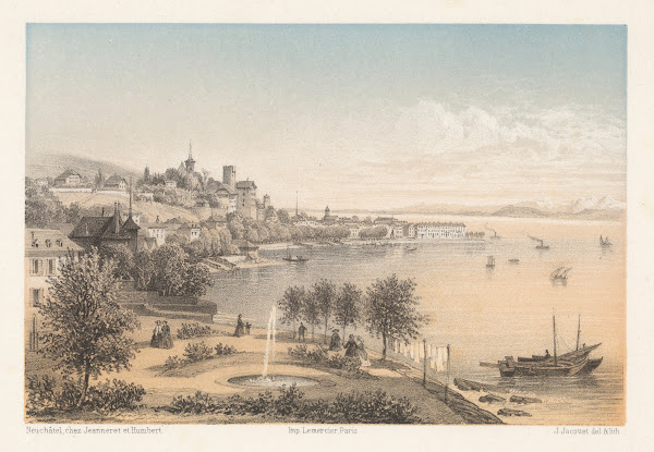 Neuchatel Côté de la route neuve