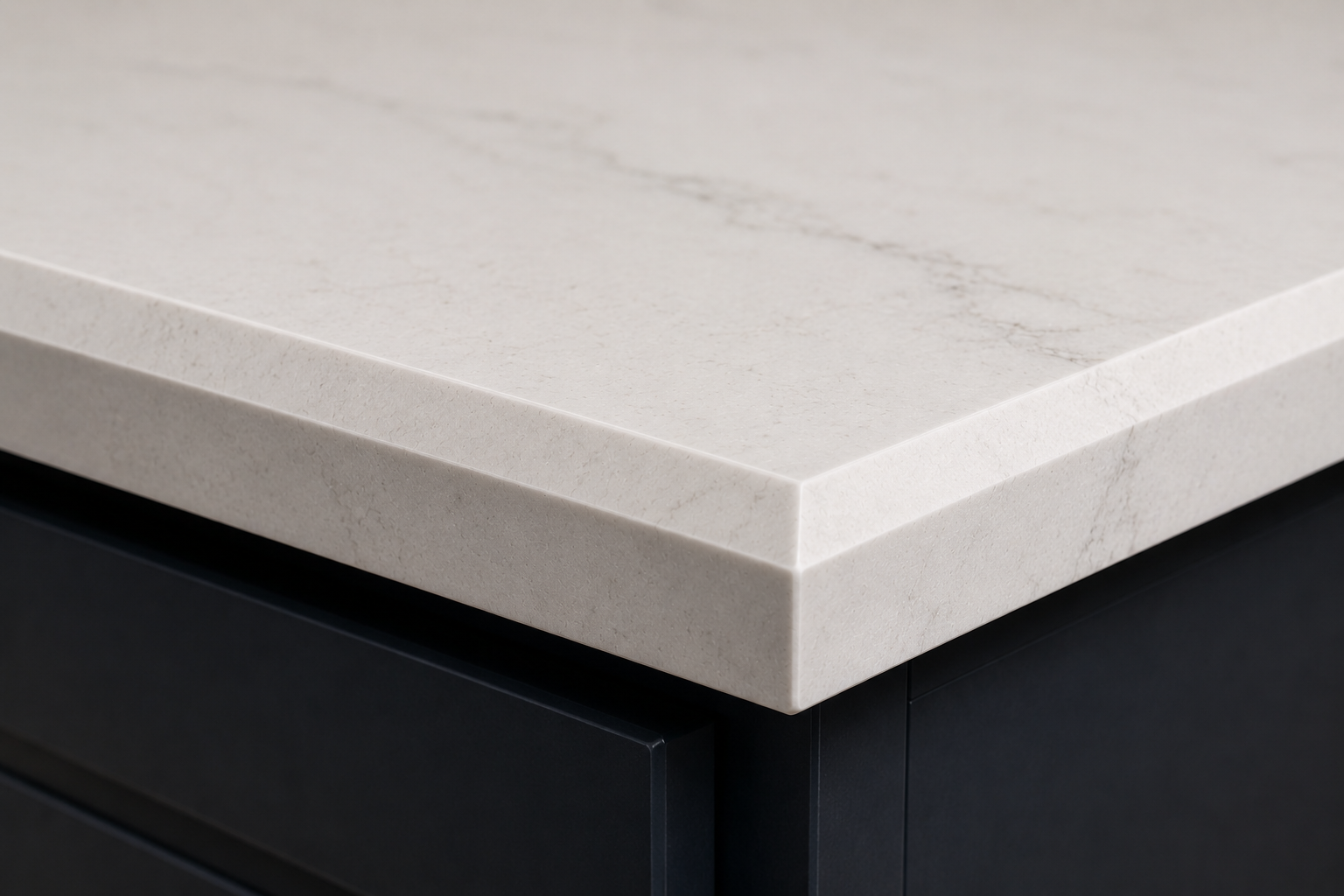 One half inch bevel countertop edge profile