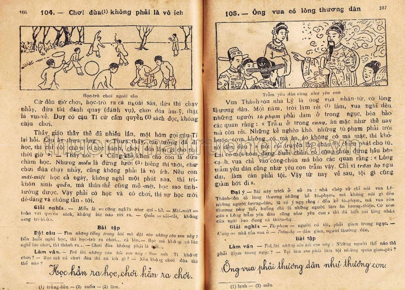 Quốc văn giáo khoa thư (lớp dự bị , 1948) - Trang 53