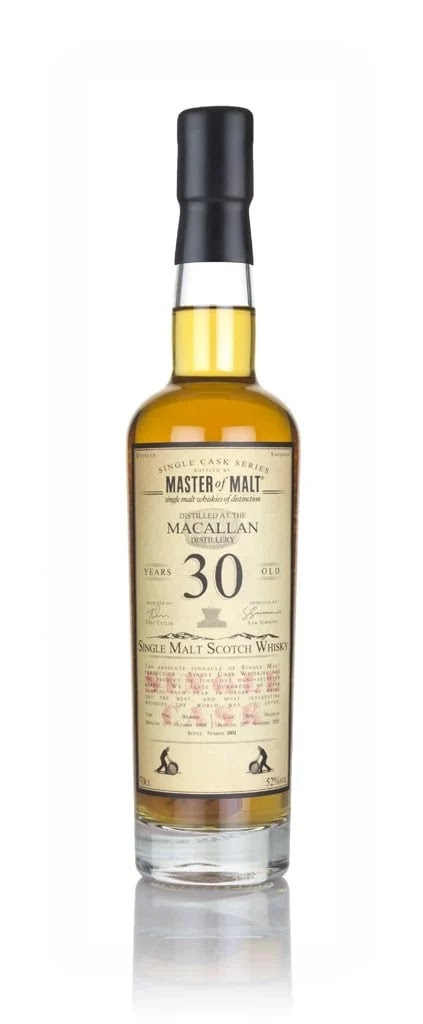Macallan 30 Year Old 1988 - Single Cask (Master of Malt) 70cl Whisky