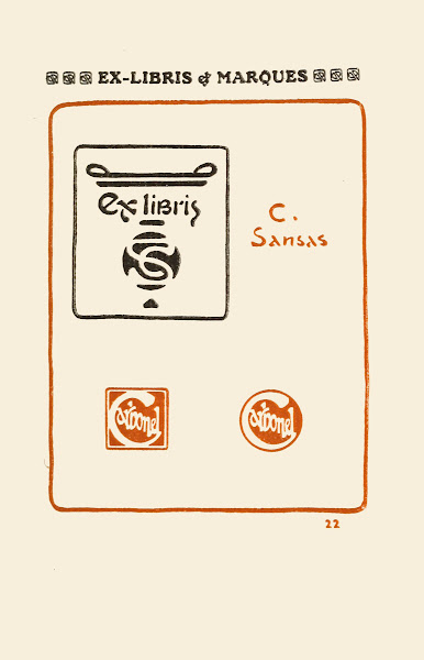 Le second livre des monogrammes, marques, cachets et es libris PL.20
