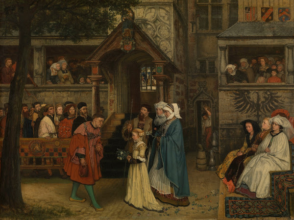 The Guild of the Archers Welcomes Margaret of Austria 1860