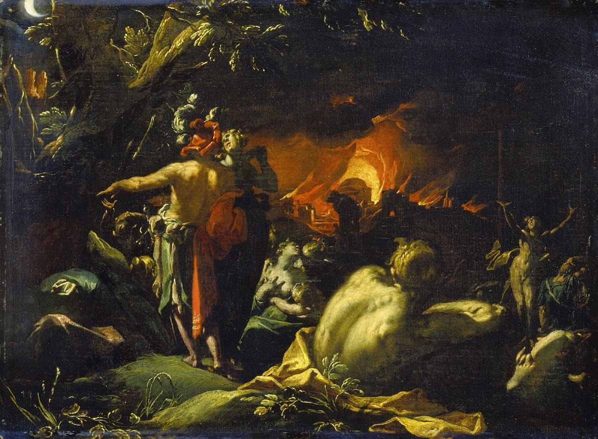 The Burning of Troy ca 1593