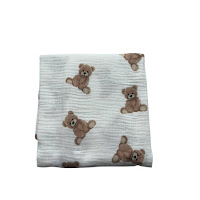 Diaper Twins Muslin 130x100 2-layer Teddy Bears