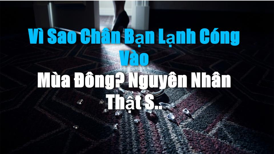 Vì Sao Chân Bạn Lạnh Cóng Vào Mùa Đông? Nguyên Nhân Thật Sự & Cách Khắc Phục Chị Em Không Thể Bỏ Qua
