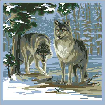 CMP 400481 Wolves In The Forest