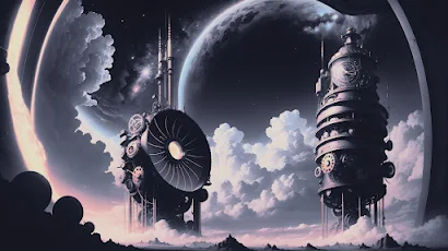 Steampunk, Sci-Fi, Futuristic, Fantasy 2K Wallpaper Background
