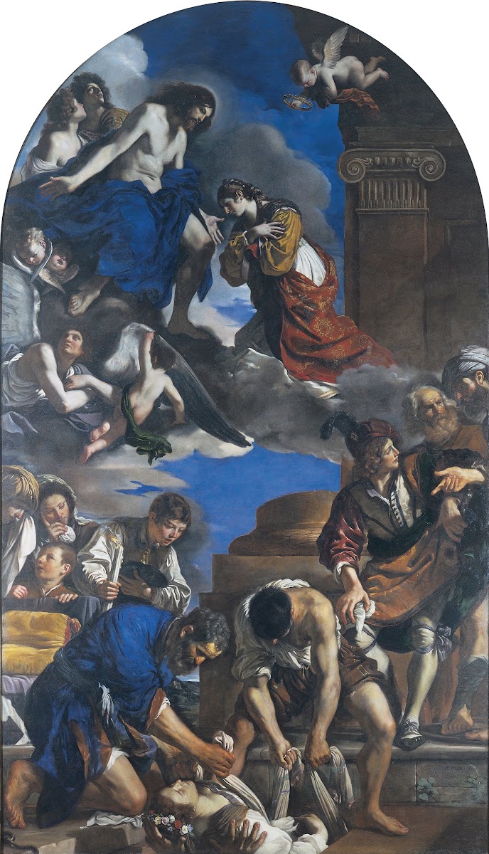 Burial Of Saint Petronilla 1623