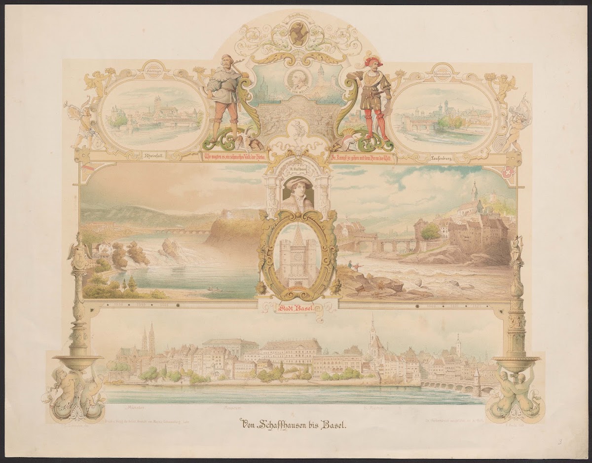 Von Schaffhausen bis Basel 1880 1883