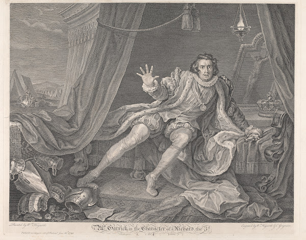 Mr Garrick in the Character of Richard III 1746