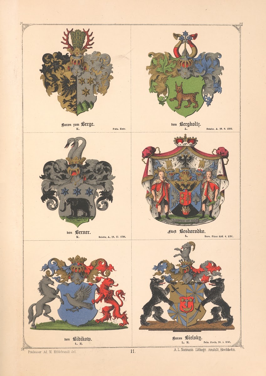 Baltisches Wappenbuch Pl010 1882