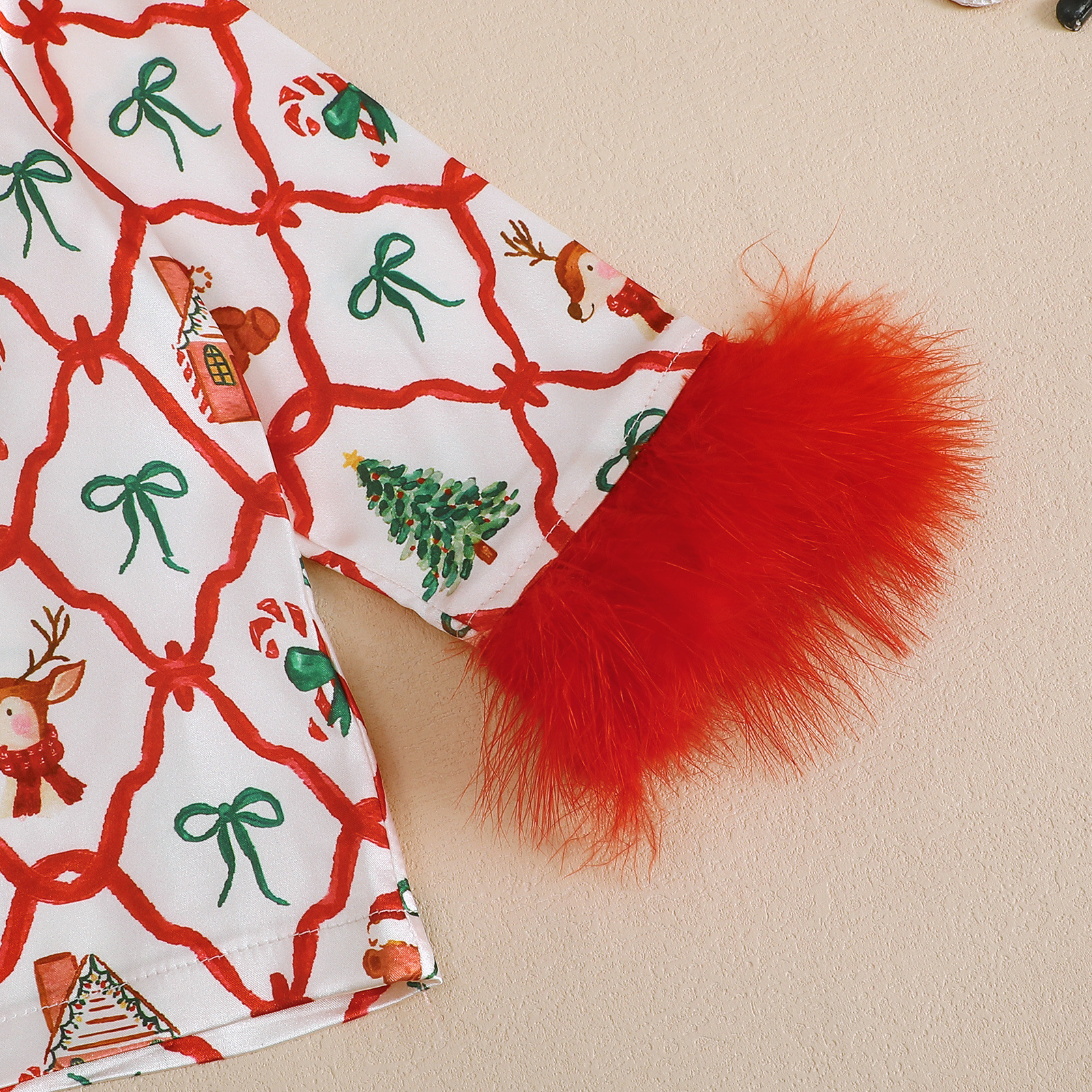 Children's Pajama Set, Long Sleeve, with Print Design