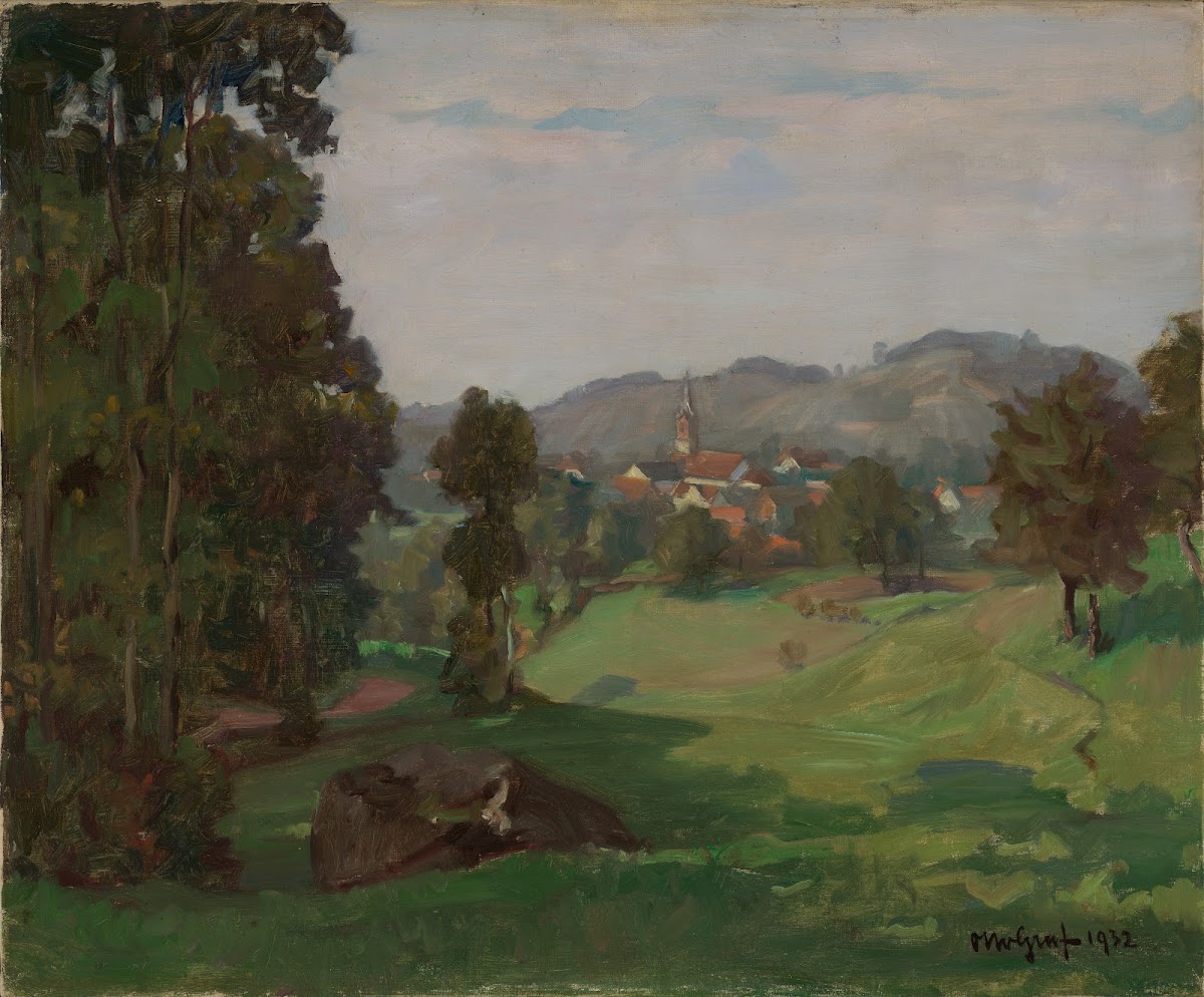 Landschaft bei Sasbachwalden 1932