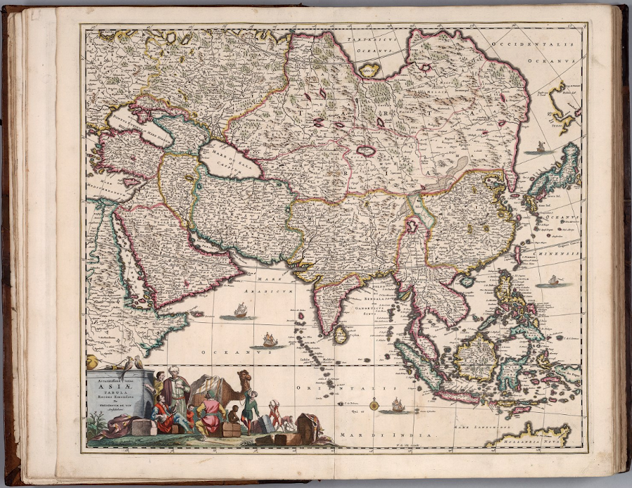 1682_Accuratissima totius Asiae Tabula