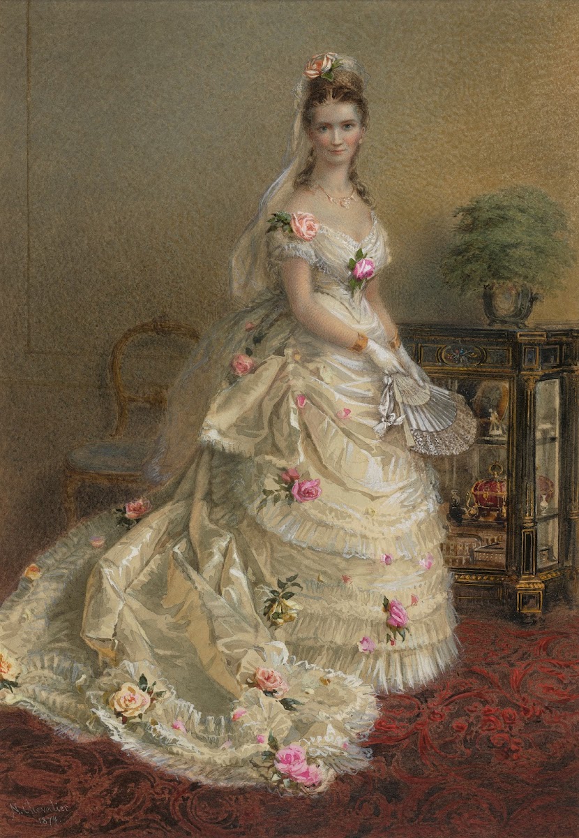 Portrait of Julie Farmer 1874