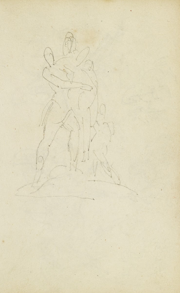 Group of three figures 1812   1814