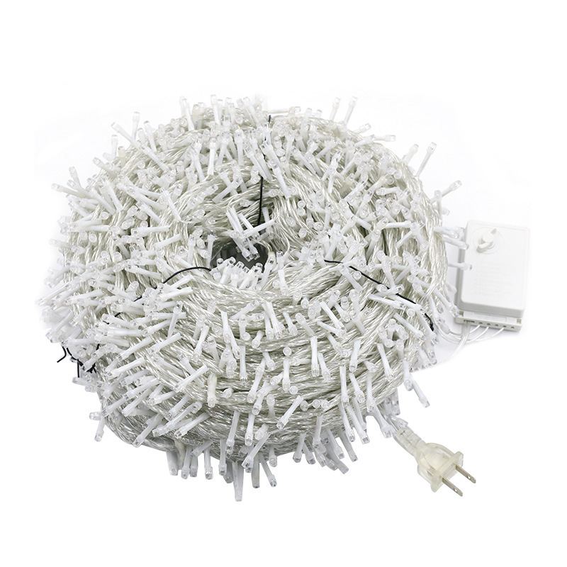 LED string lights for festive decorations
