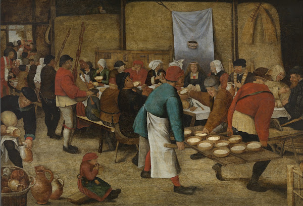 Peasant Wedding in a Barn 1616