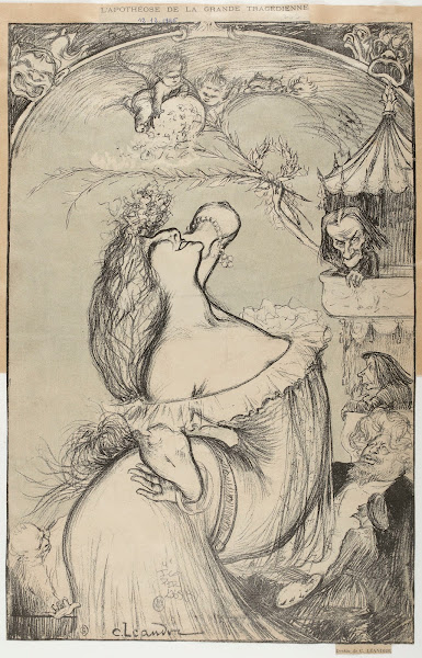 LApotheose de la grand tragedienne 1896