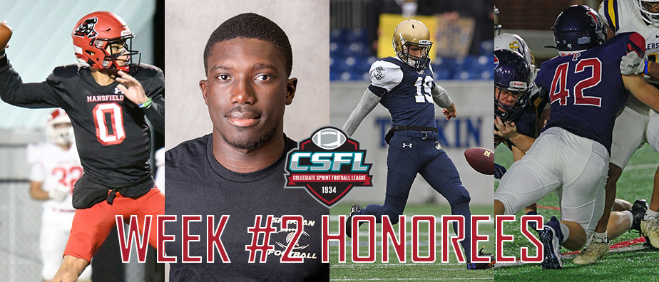 Week #2 Honorees