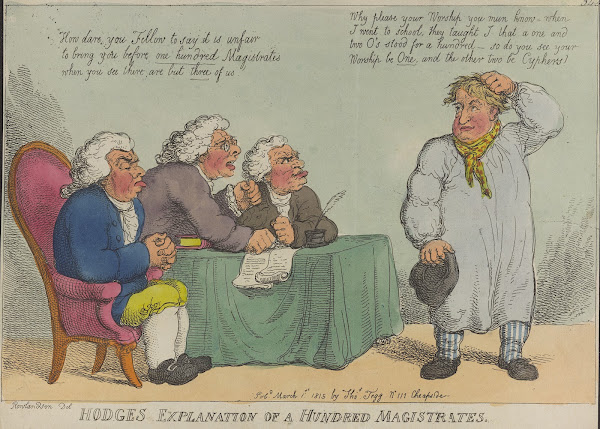 Hodges explanation of a hundred magistrates 1815