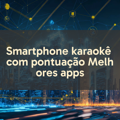 karaokê com pontuação miniatura