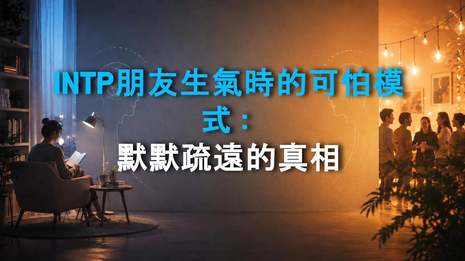 INTP朋友生氣時的可怕模式：默默疏遠的真相