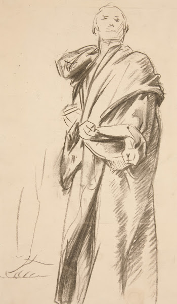 Draped StandingFigure