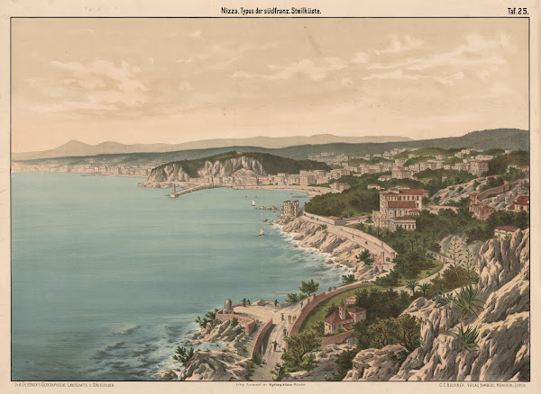 Nizza Typus der südfranz Steilküste 1890