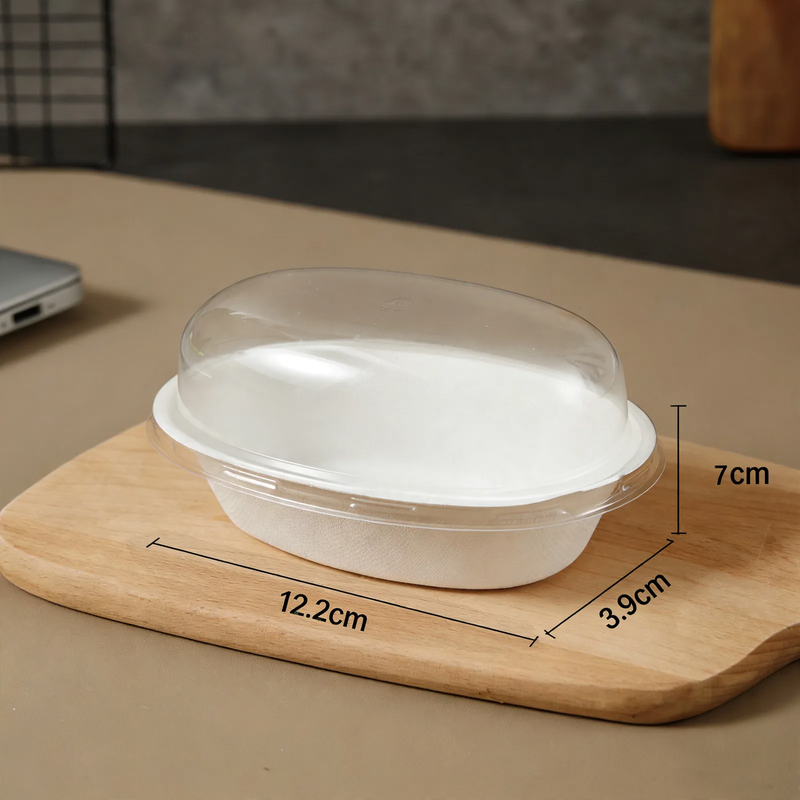Disposable paper container, biodegradable