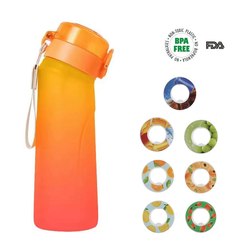 Tritan sports bottle with flavor rings, 750 ml
