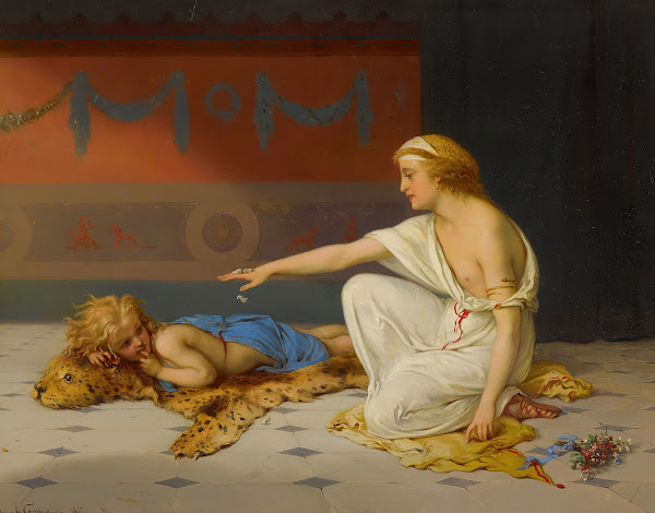 An Afternoons Amusement 1865