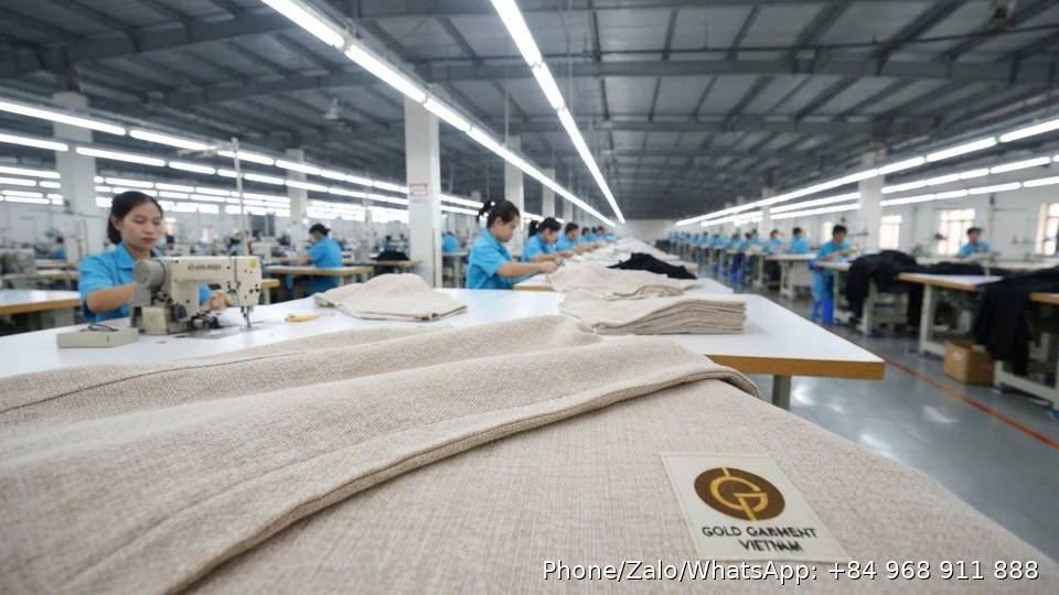 Cotton Apparel Manufacturing - Gold Garment Vietnam