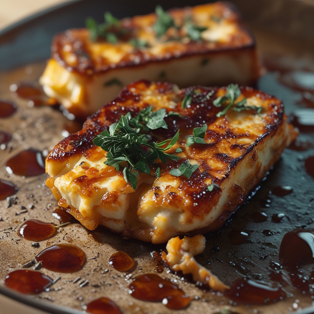 Air Fryer Halloumi: Easy Crispy Cheese Snack in 25 Minutes finished