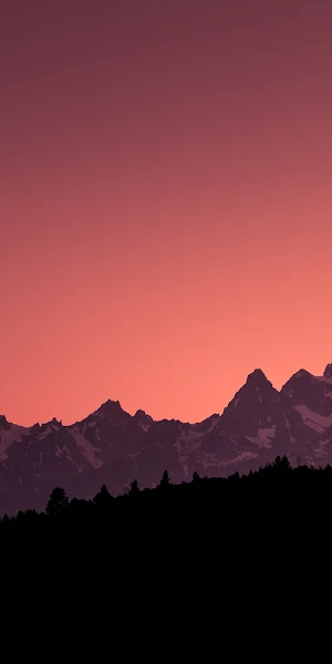 Landscape, Sunset, Mountains, Grand Teton National Park 4K Wallpaper Background