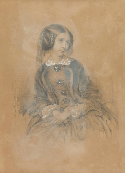 Portrait of a young woman 1852
