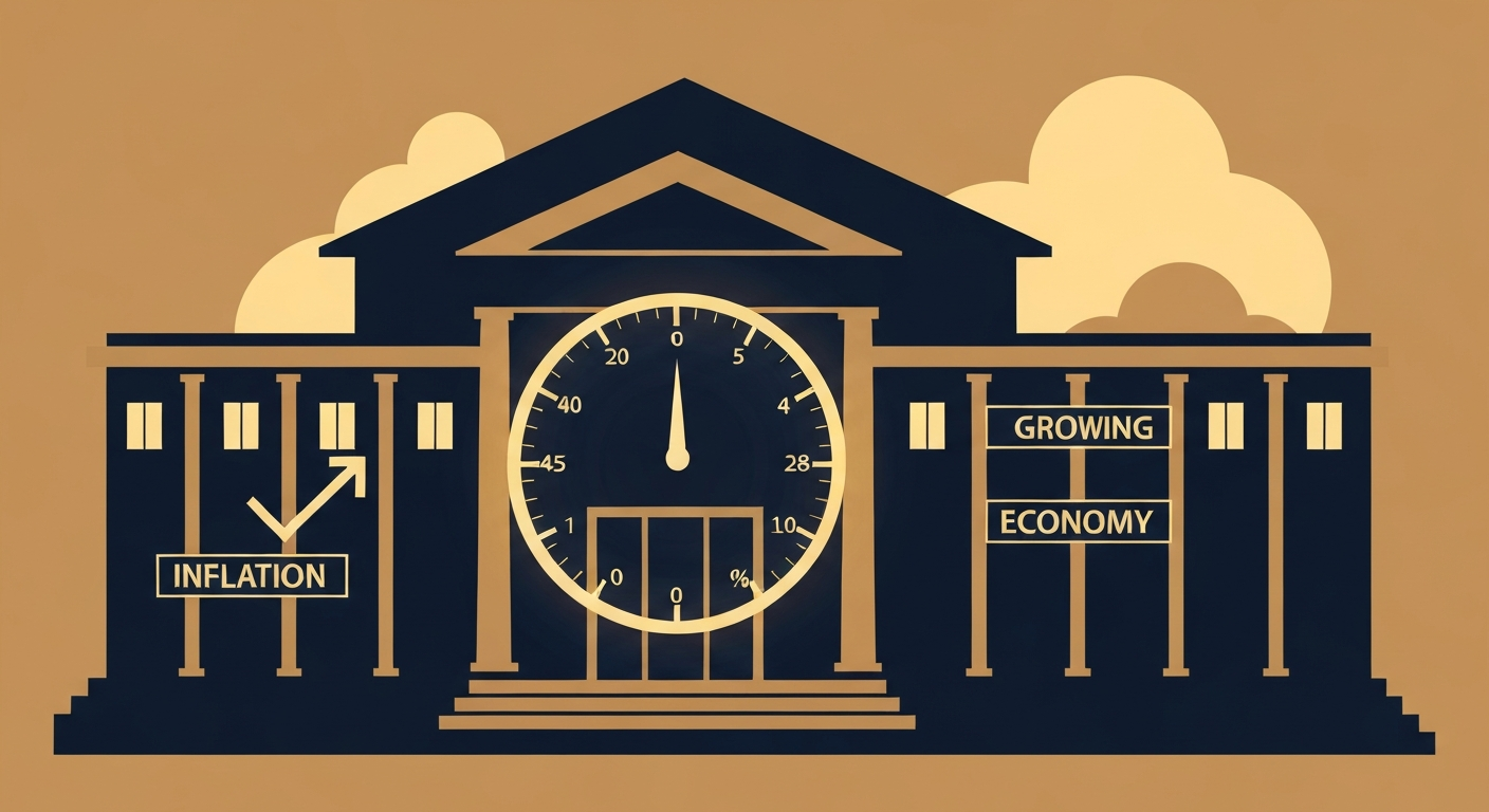 중앙은행 역할 일러스트