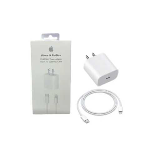 Cargador 20W USB-C a Lightning para iPhone 14 Pro Max