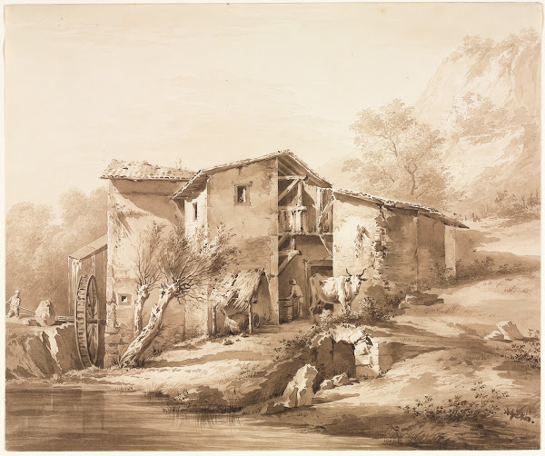 Landscape with Watermill c 1790