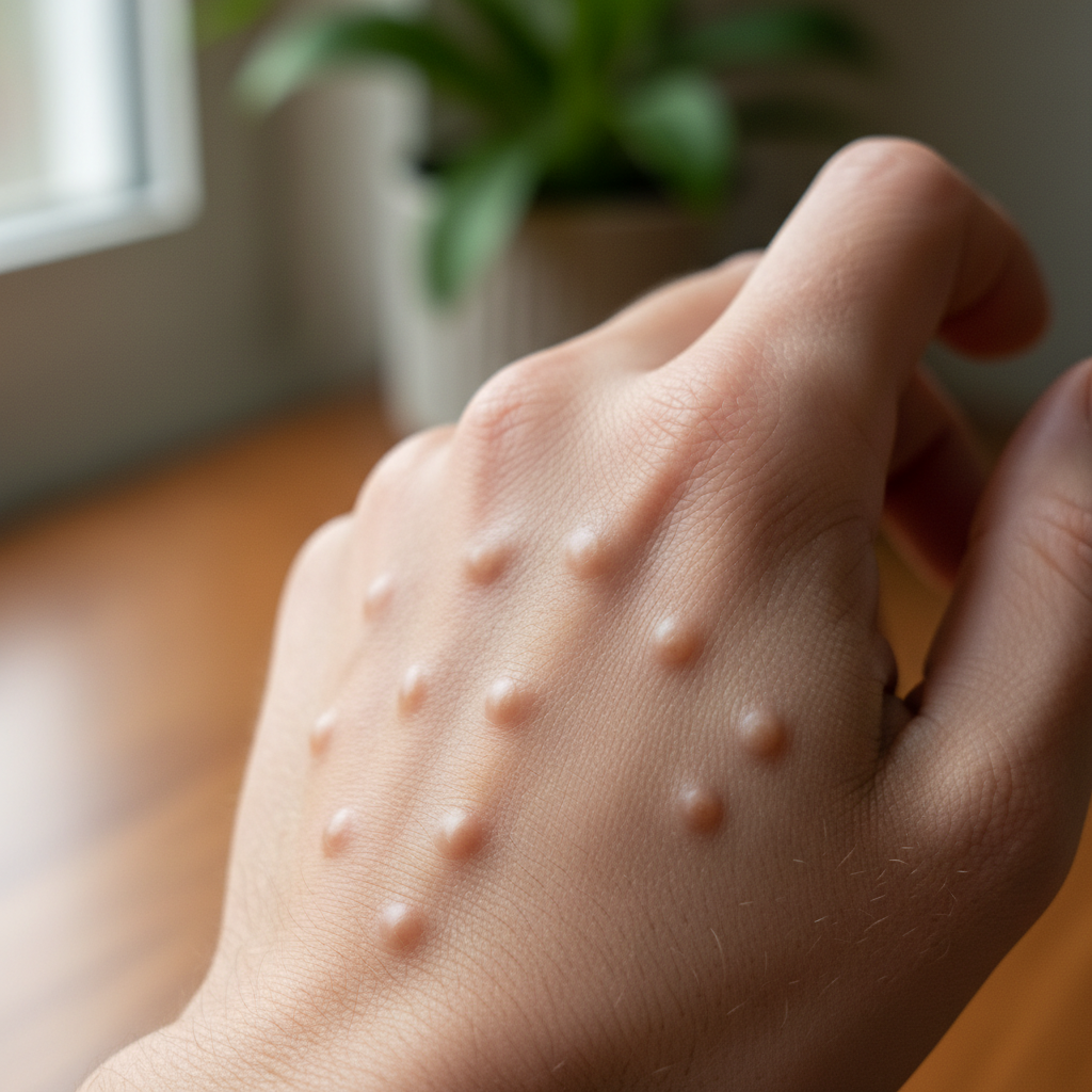 🔍 손등 편평사마귀, 도대체 뭘까요?