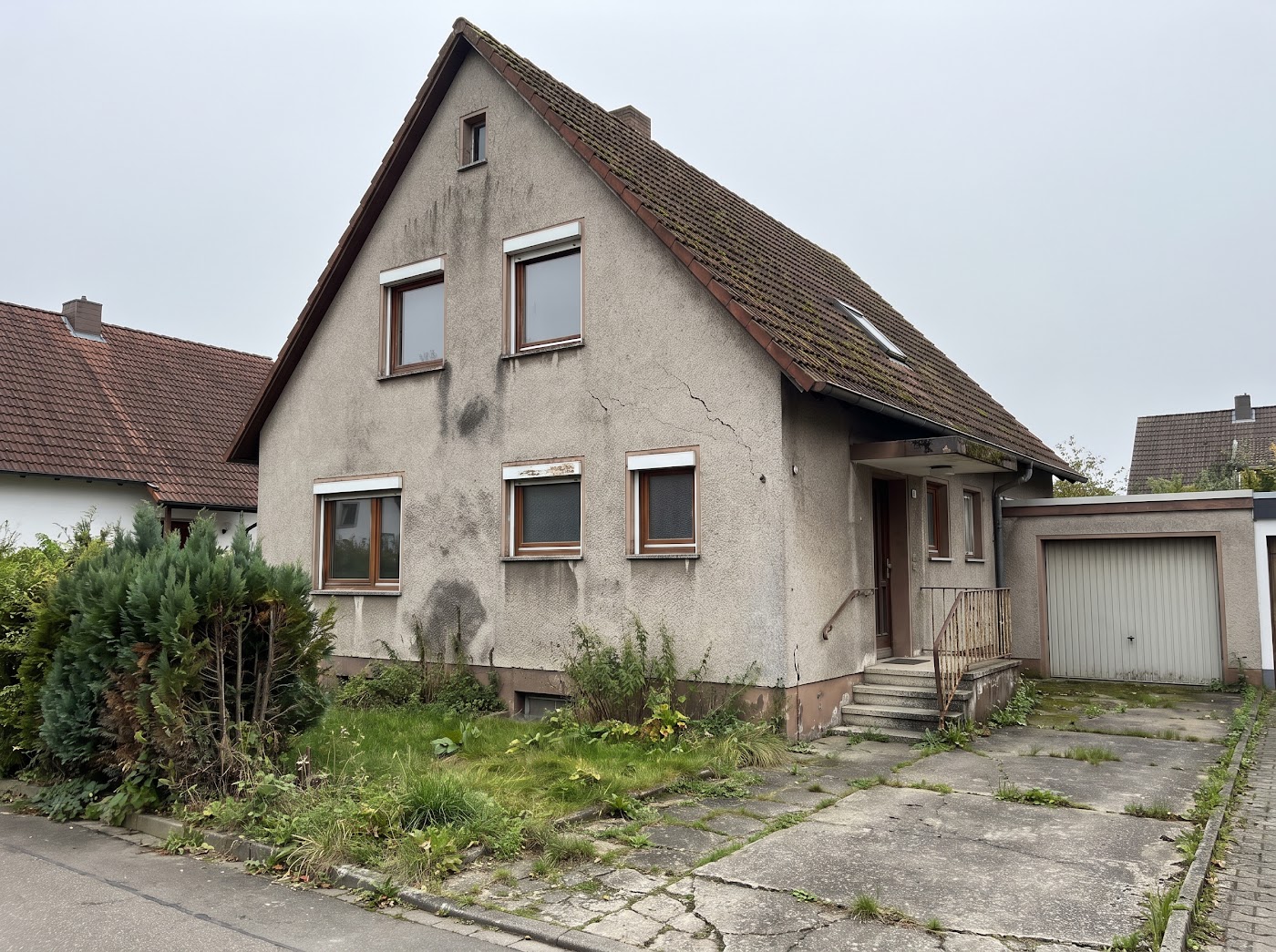 Einfamilienhaus vor der Modernisierung
