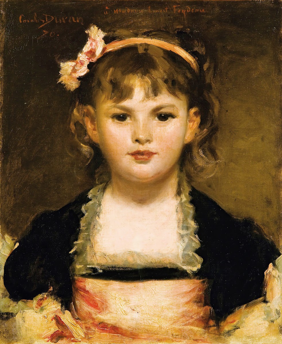 Portait Of A Young Girl 1870