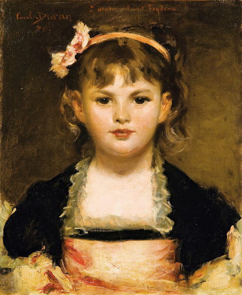 Portait Of A Young Girl 1870